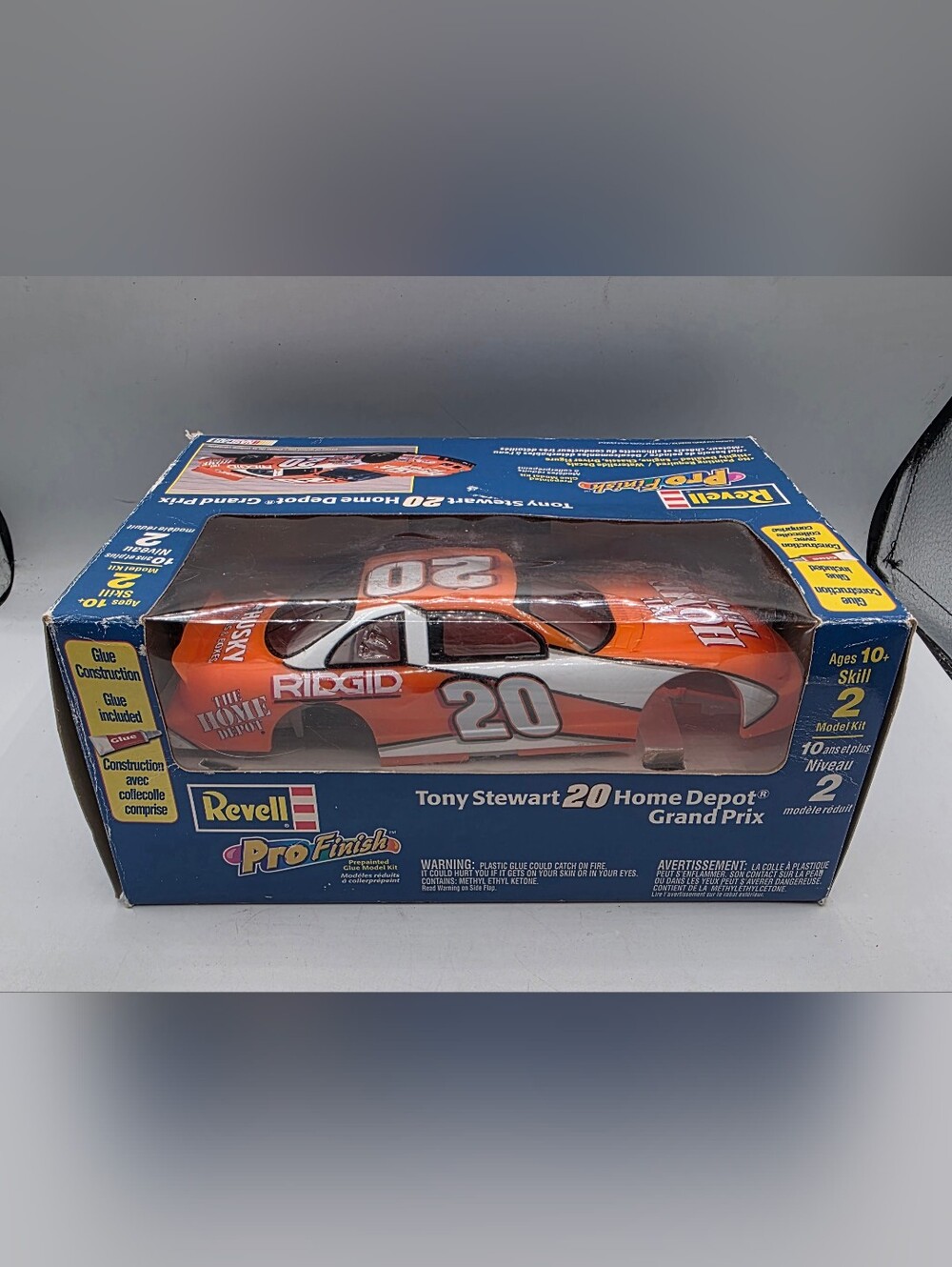 Revell NASCAR Tony Stewart Number 20 Home DEPOT Grand Prix 85-1646 PRE-PAINTED